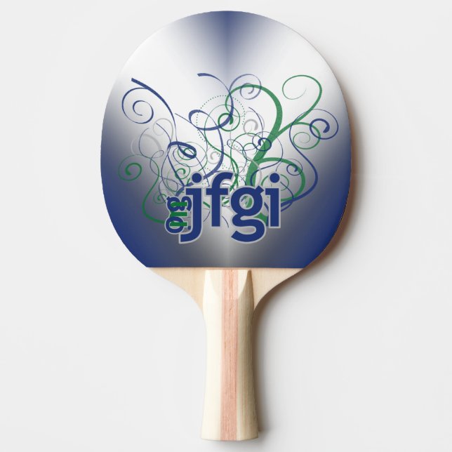 JFGI TISCHTENNIS SCHLÄGER (Vorderseite)