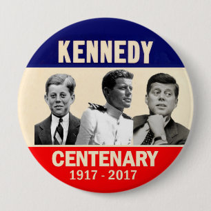 JFK 100. Geburtstag Button