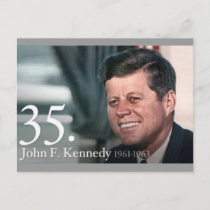 JFK 35 POSTKARTE