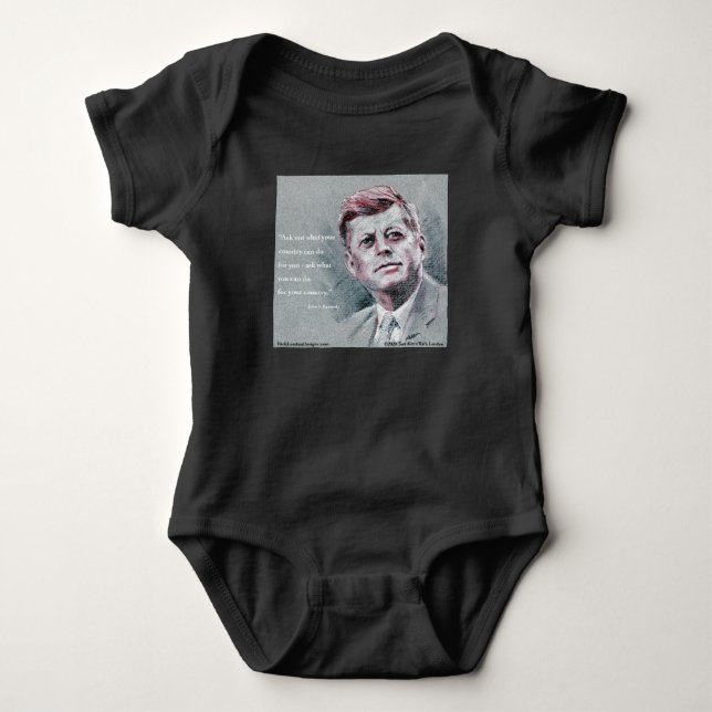 JFK & Angebot Baby Strampler (Vorderseite)