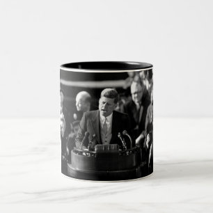 JFK-Aufklärung Zweifarbige Tasse