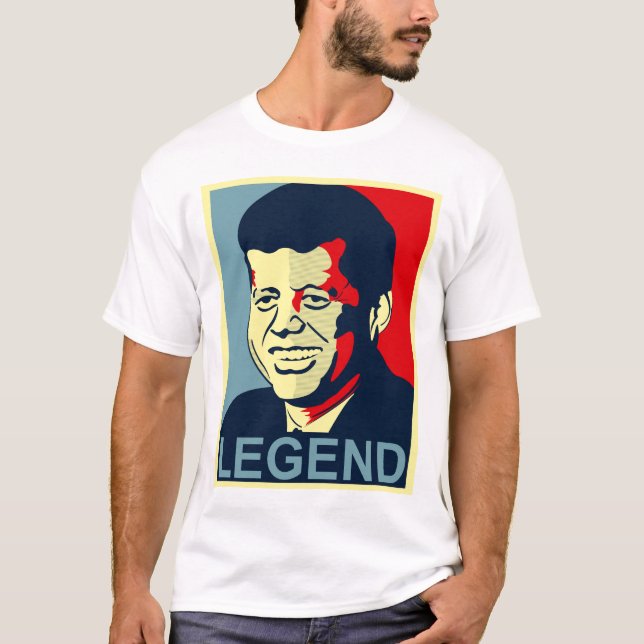 jfk, eine wahre Legende T-Shirt (Vorderseite)