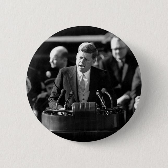JFK-Einführung Button (Vorderseite)