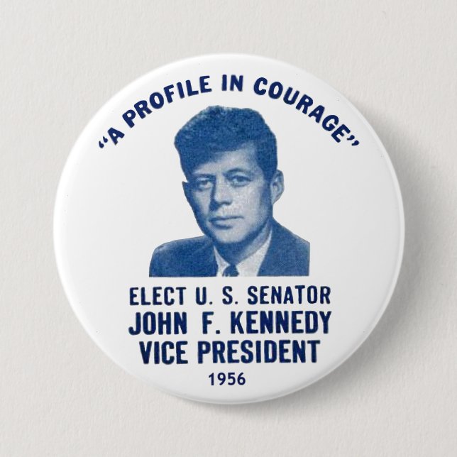 JFK ErinnerungsButton 1956 Button (Vorderseite)