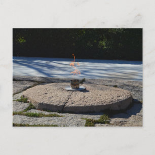 JFK Eternal Flame Postkarte