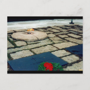 jfk flamme postkarte