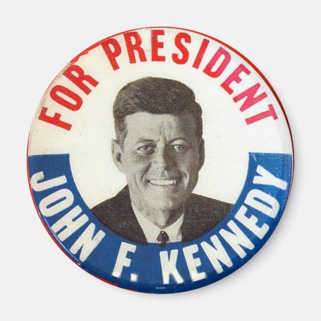 JFK für Präsident - Magnet (Vorne)