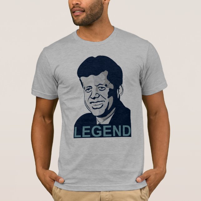 JFK illustriert - T-Shirt (Vorderseite)