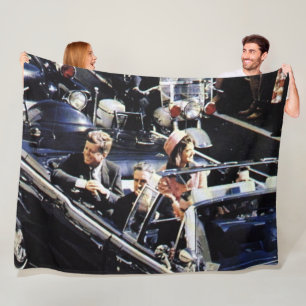 JFK IN DALLAS NUR VOR FLEECEDECKE