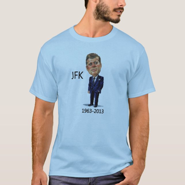 JFK Jack Kennedy T-Shirt (Vorderseite)