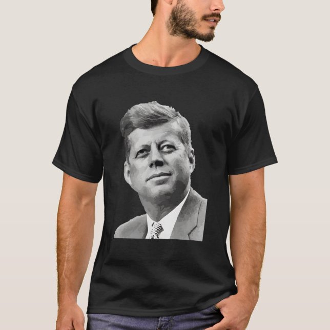 Jfk John F Kennedy 35. Präsident T-Shirt (Vorderseite)