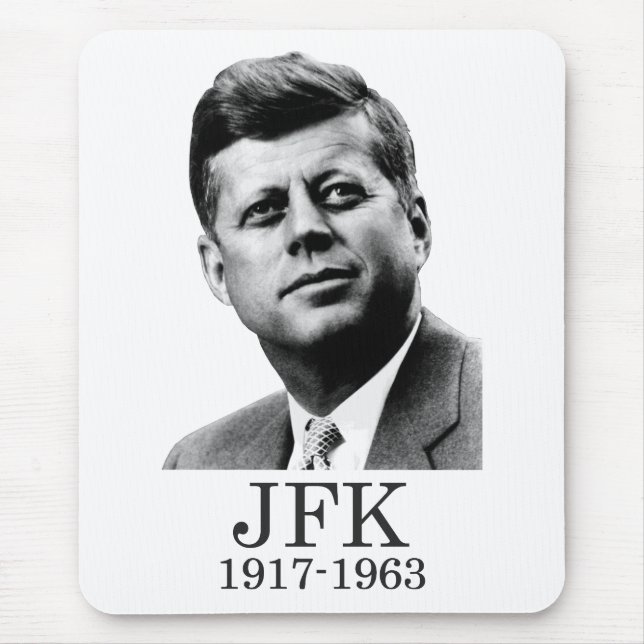 JFK - John F. Kennedy Mousepad (Vorne)