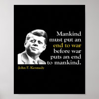 Jfk John F Kennedy Präsident Ende Krieg Zitat