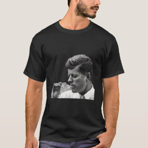 Jfk John F Kennedy Zigarre Rauchen Raucher T-Shirt