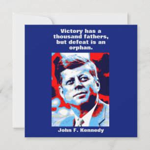JFK John F. Kennedy Zitat Motivierend Inspiration