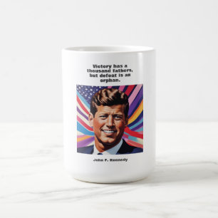JFK John F. Kennedy Zitat Motivierende Inspiration Kaffeetasse