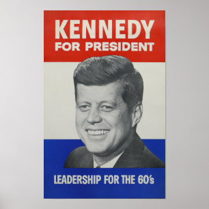 JFK - John Kennedy für Präsident 🇺 🇸 Poster