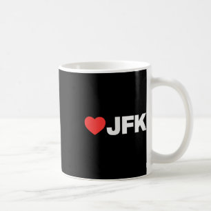 JFK Liebe - Wie Herz Ihr bester Favorit_ JFK Kaffeetasse