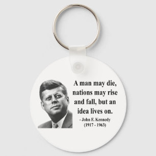 JFK Quote 4b Schlüsselanhänger