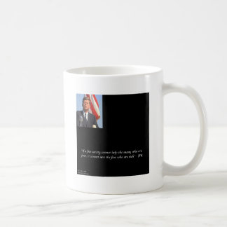 JFK Rette das reichhaltige und schlechte Angebot Kaffeetasse