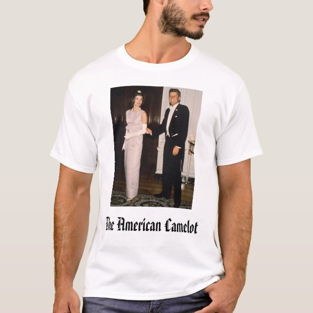 JFK und Jackie, das amerikanische Camelot T-Shirt (Vorderseite)