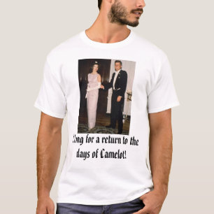 JFK und Jackie, I lang für eine Rückkehr zu den T-Shirt
