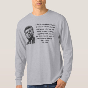 JFK Zitat 5b T-Shirt