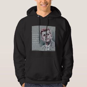 JFK & Zitat Hoodie