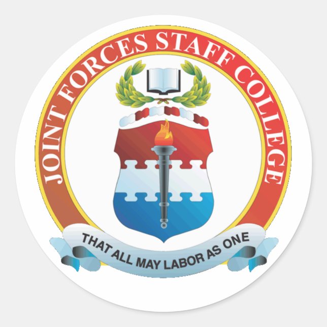 JFSC-Aufkleber Runder Aufkleber (Vorderseite)