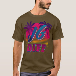 JG DIFF RETRO JUNGLE UNTERSCHIED BESSERER JUNGLER  T-Shirt