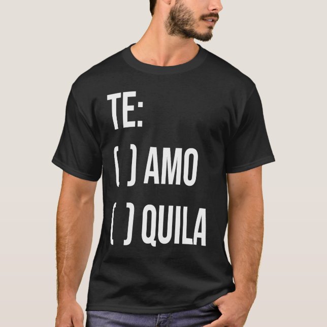 Jga Te Aamo Tequila Bridal Party Bachelorette Enga T-Shirt (Vorderseite)