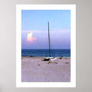 jGibney Segelboot kolossales Giclée druckt Plakate