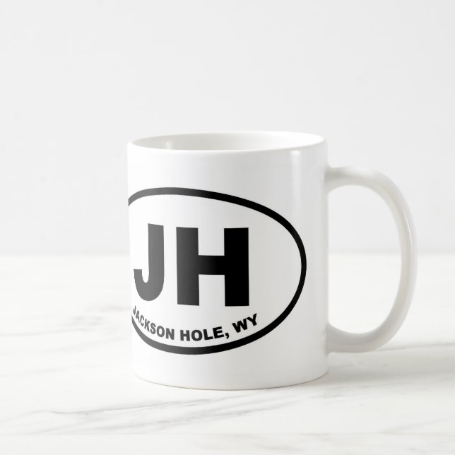 JH Jackson Hole Wyoming Kaffeetasse (Rechts)