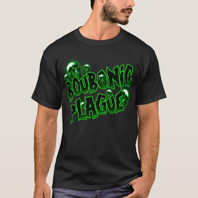 Jhared Vega "Boubonic Plague" T - Shirt (Vorderseite)