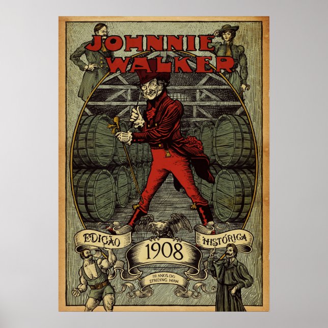JHONNIE WALKER POSTER (Vorne)