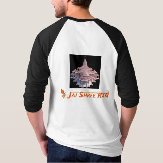 Ji-Shree-ram, Lord-rama auf dem Hemd, Ajodhya-Temp T-Shirt