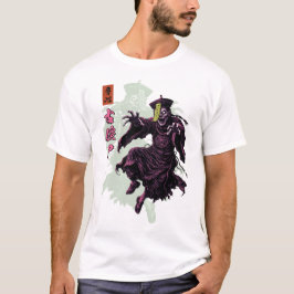 Jiangshi chinesischer hüpfender Vampir dunkler Myt T-Shirt
