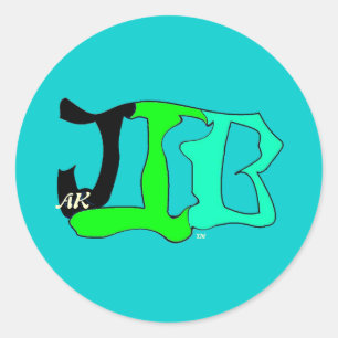 JIBak-Aufkleber Runder Aufkleber