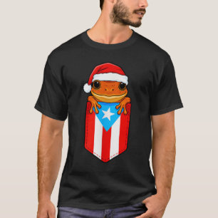 Jibaro Coqui Frog Puerto Rico Flag Boricua Cket Ch T-Shirt