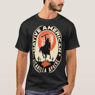 Jicarilla Apache Strong Native Amerikanische Urein T-Shirt