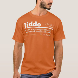 Jiddo Definition Arab Großvater Arabic FatherS T-Shirt