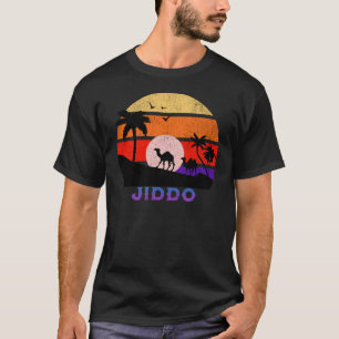 Jiddo Retro Sunset Ocean Großvater T-Shirt