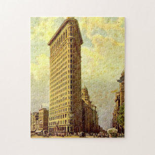 Jig-Saw-Puzzle - Flatiron-Gebäude, NYC Puzzle