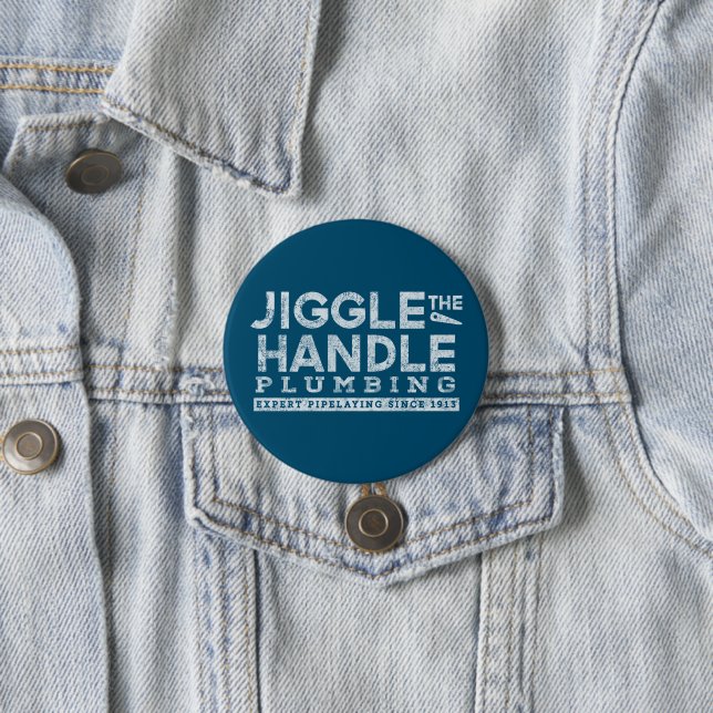 Jiggle den Handgriff Plumbing White Gfx Aquamarin  Button (Beispiel)