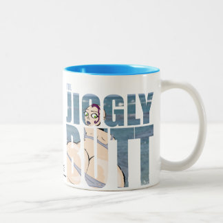 Jiggly Hintern: Germaine-Tasse Zweifarbige Tasse