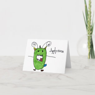 Jigglywoo • Ian Mann, Age 6 Karte