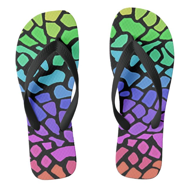 Jiggy Giraffe Flip Flops (Fußbett)