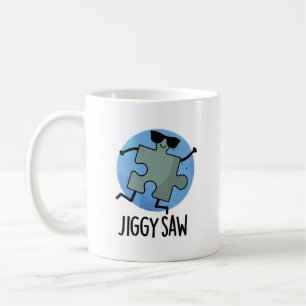 Jiggy Saw Funny Dancing Jigsaw Puzzle Puzzle Puzzl Kaffeetasse