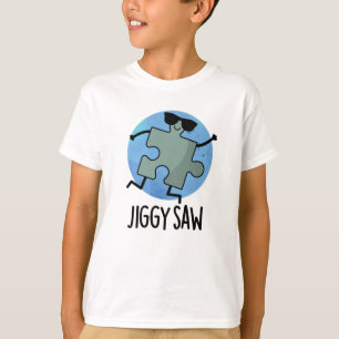 Jiggy Saw Funny Dancing Jigsaw Puzzle Puzzle Puzzl T-Shirt