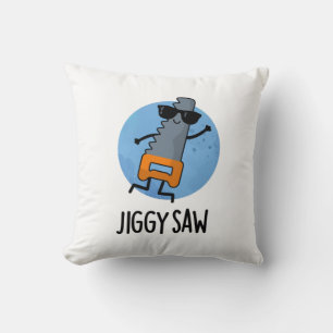 Jiggy Saw Funny Dancing Tool Puff Kissen